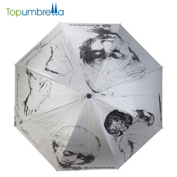 Manufacturer cheap design print custom umbrella